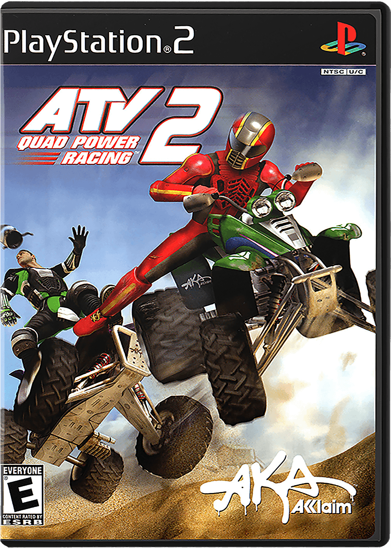 ATV 2 Quad Power Racing box art for Playstation 2